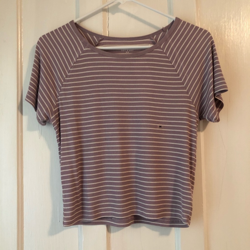 AE crew neck baby t shirt in lavender